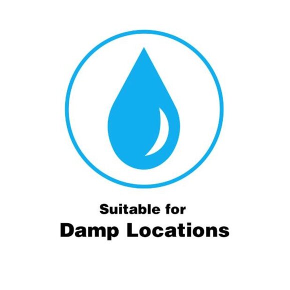 Hampton Bay Vanity Light with Blue Shades - Elmcroft Light Brushed Nickel - Picture 9 of 12